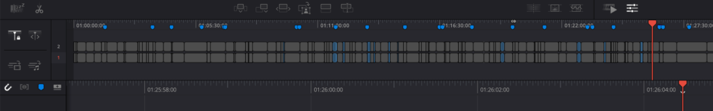 video timeline